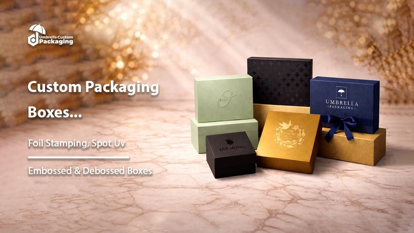Foil Stamping, Spot Uv Embossed & Debossed Boxes